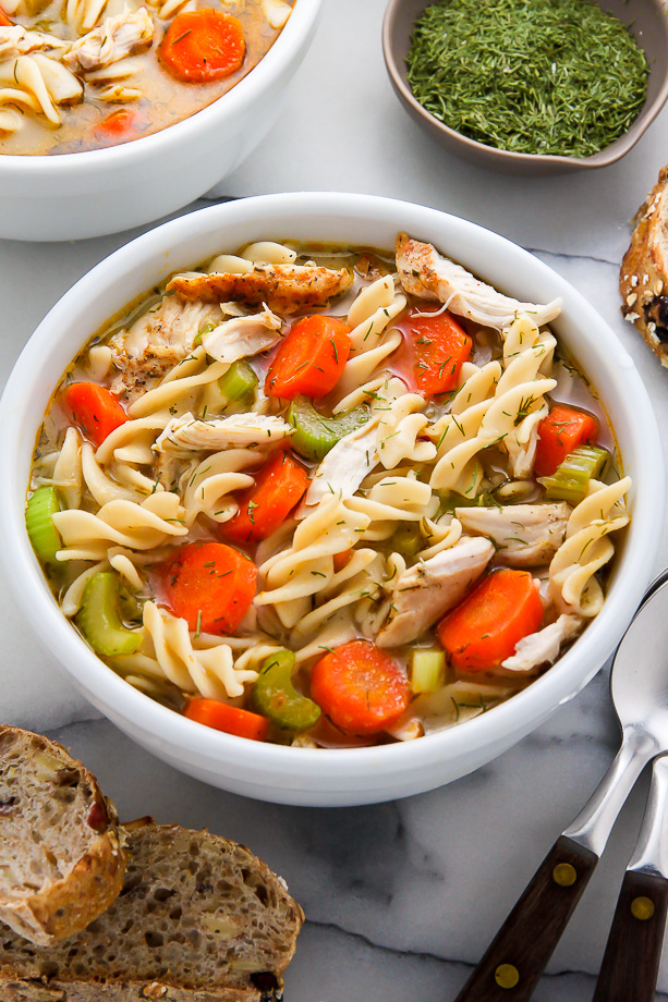 Cold Fighting Chicken Noodle Soup - Damn Delicious