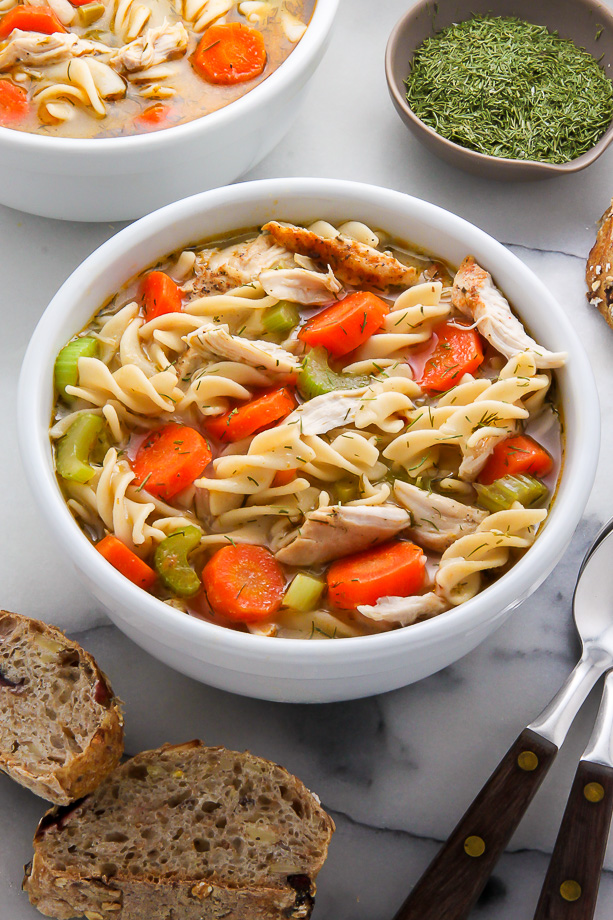 Flu-Fighting Chicken Noodle Soup Recipe