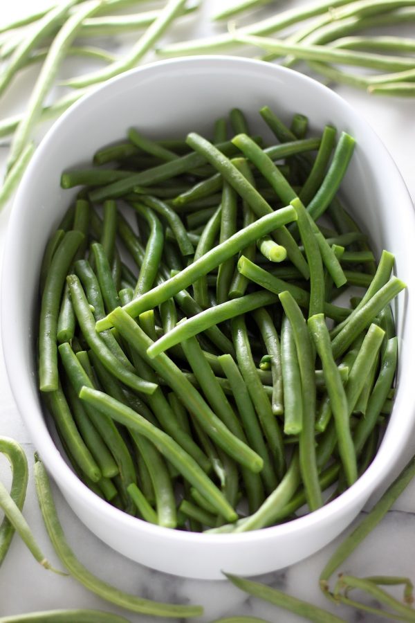 Gourmet Green Bean Casserole with Bacon, Gruyère, and Caramelized Onions Baker by Nature