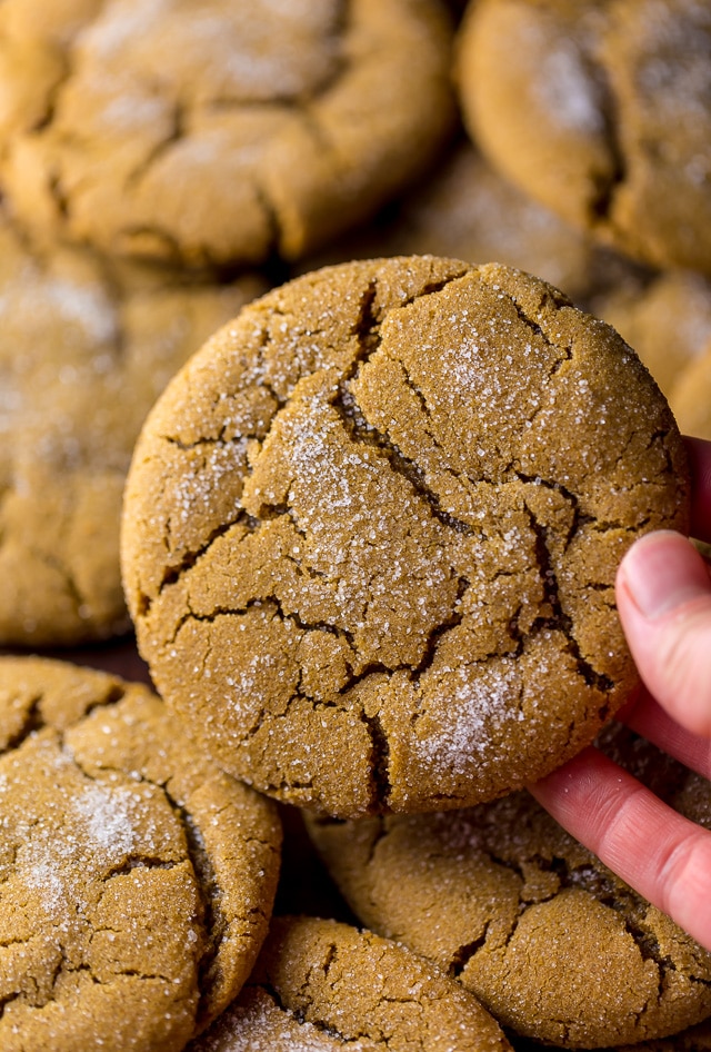 My Soft and Chewy Brown Butter Gingersnaps host all the classic appeal that you know and love - plus SO much more! The edges are irresistibly crunchy, while the thick centers stay soft and chewy. They're a Christmas cookie miracle! 