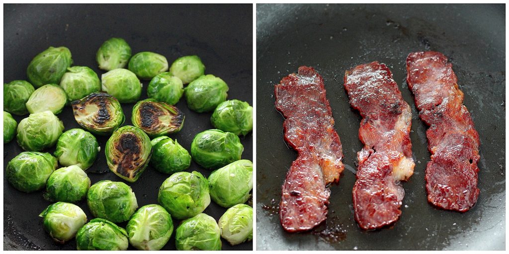 Charred brussels sprout guacamole 