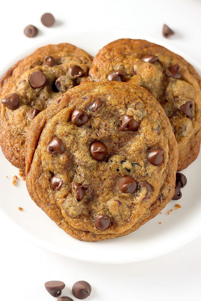 Greek Yogurt Chocolate Chip Cookies 