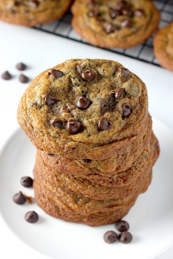 Greek Yogurt Chocolate Chip Cookies 