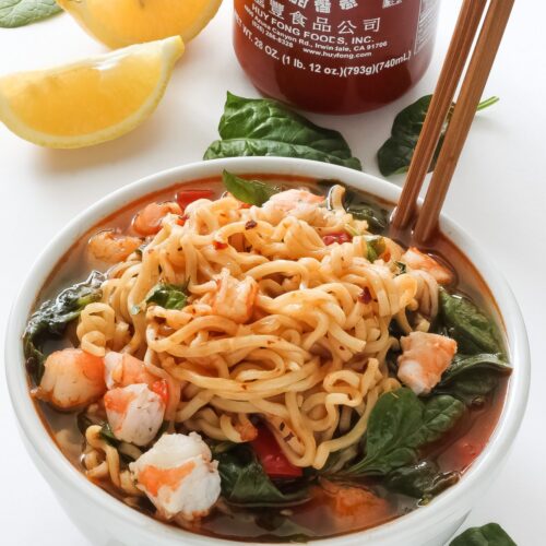 20-minute-sriracha-shrimp-ramen-baker-by-nature