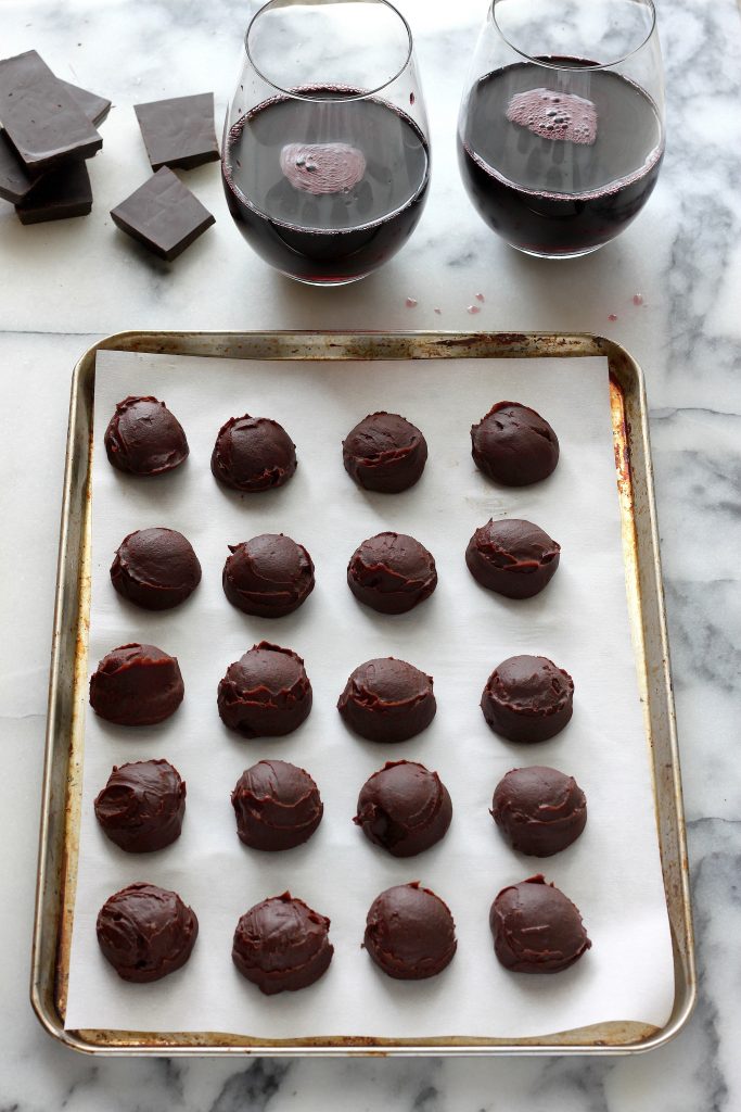 Red Wine Chocolate BonBons Baker by Nature