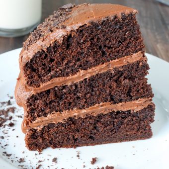 Greek Yogurt Chocolate Cake - Baker By Nature