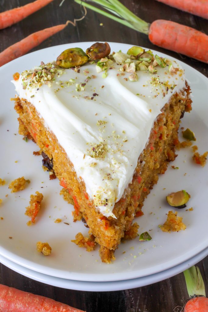 Pumpkin Carrot Cake with Cream Cheese Frosting and a Giveaway