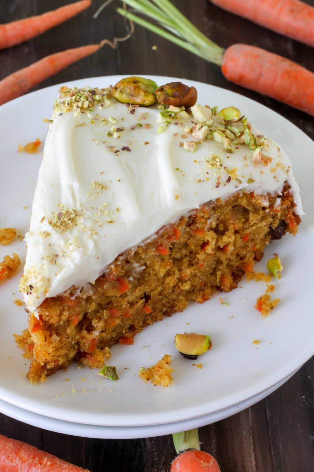 Pumpkin Carrot Cake with Cream Cheese Frosting - Baker by Nature