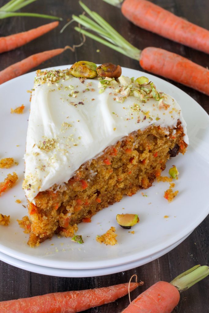 Pumpkin Carrot Cake with Cream Cheese Frosting and a Giveaway