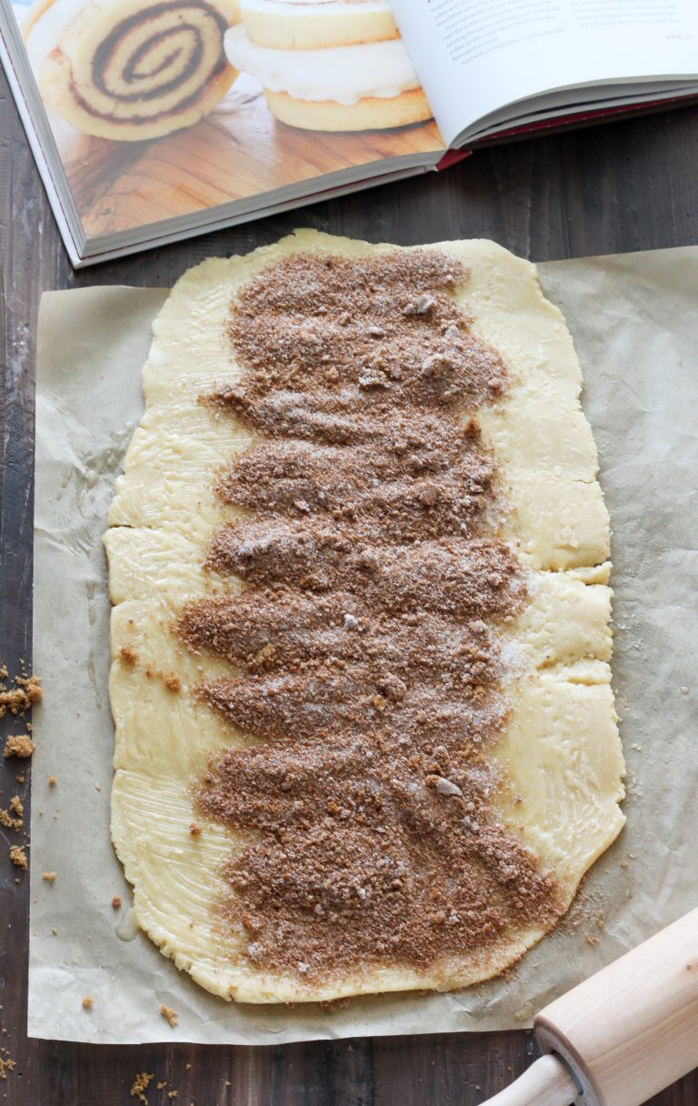 Cinnamon Roll Ice Cream Sandwiches Baker by Nature