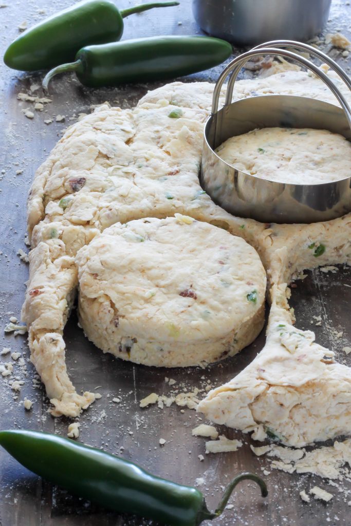 Bacon, Pepper Jack, and Jalapeno Scones