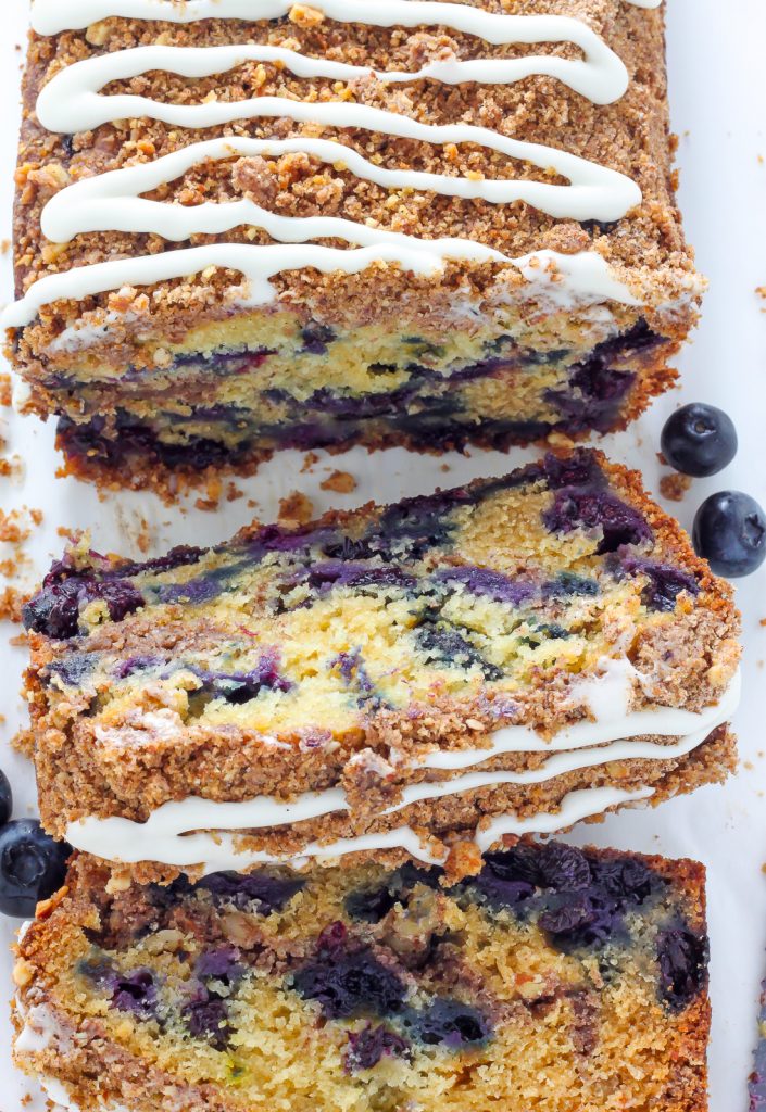 Blueberry Ricotta Crumb Cake