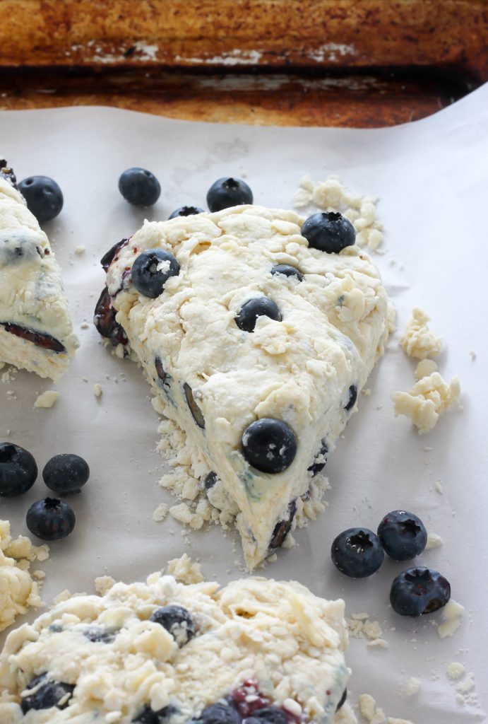 Blueberry Ricotta Scones