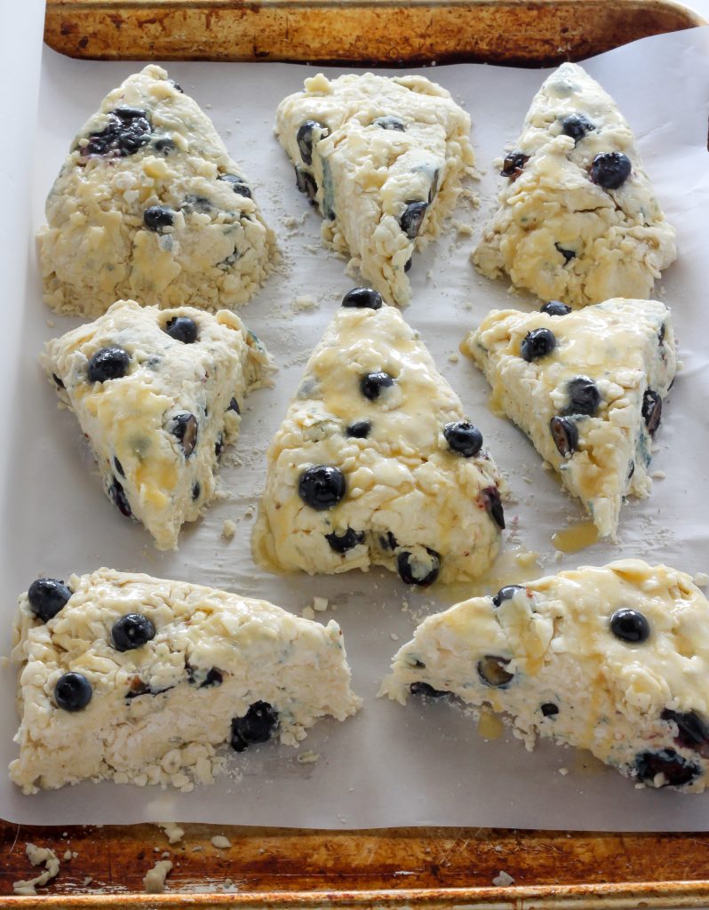 Blueberry Ricotta Scones