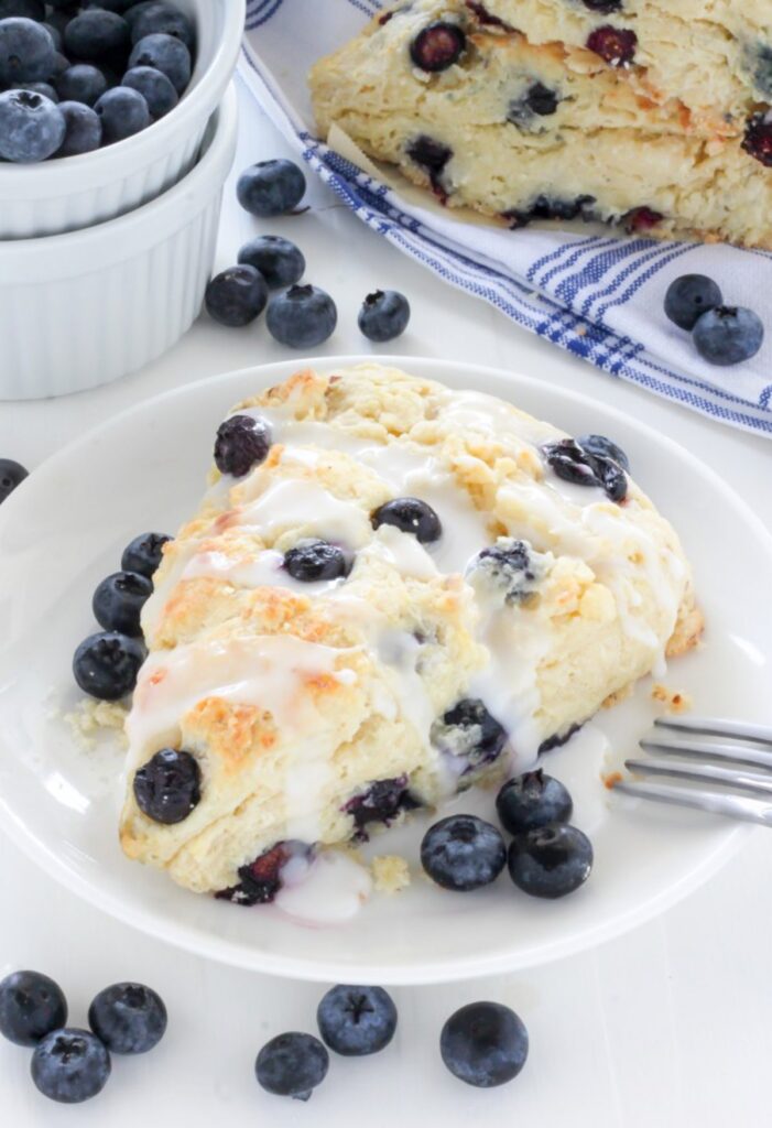 Blueberry Ricotta Scones