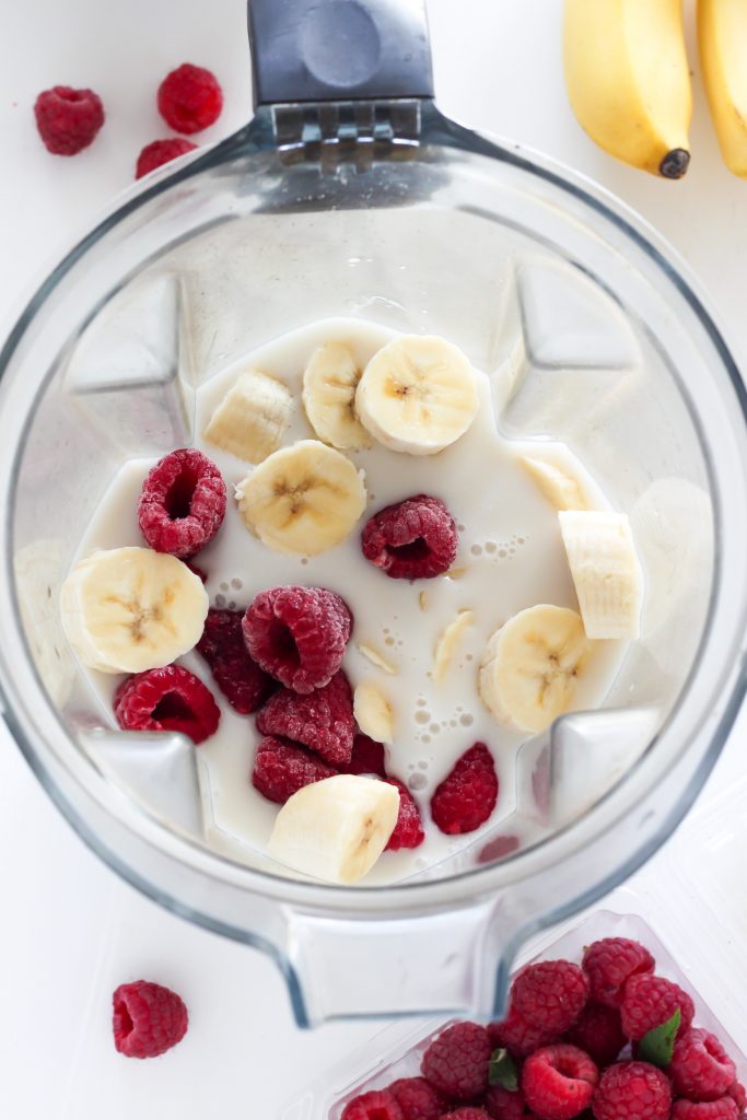 Raspberry Banana Smoothie