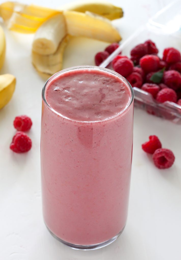 Raspberry Banana Smoothie