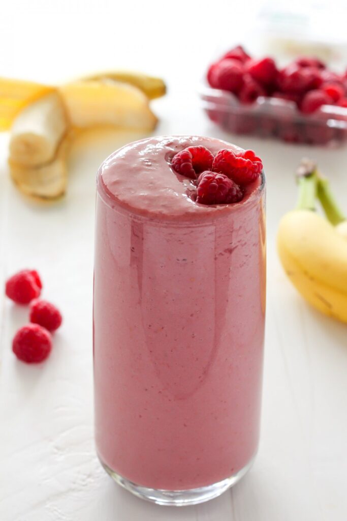 Raspberry Banana Smoothie