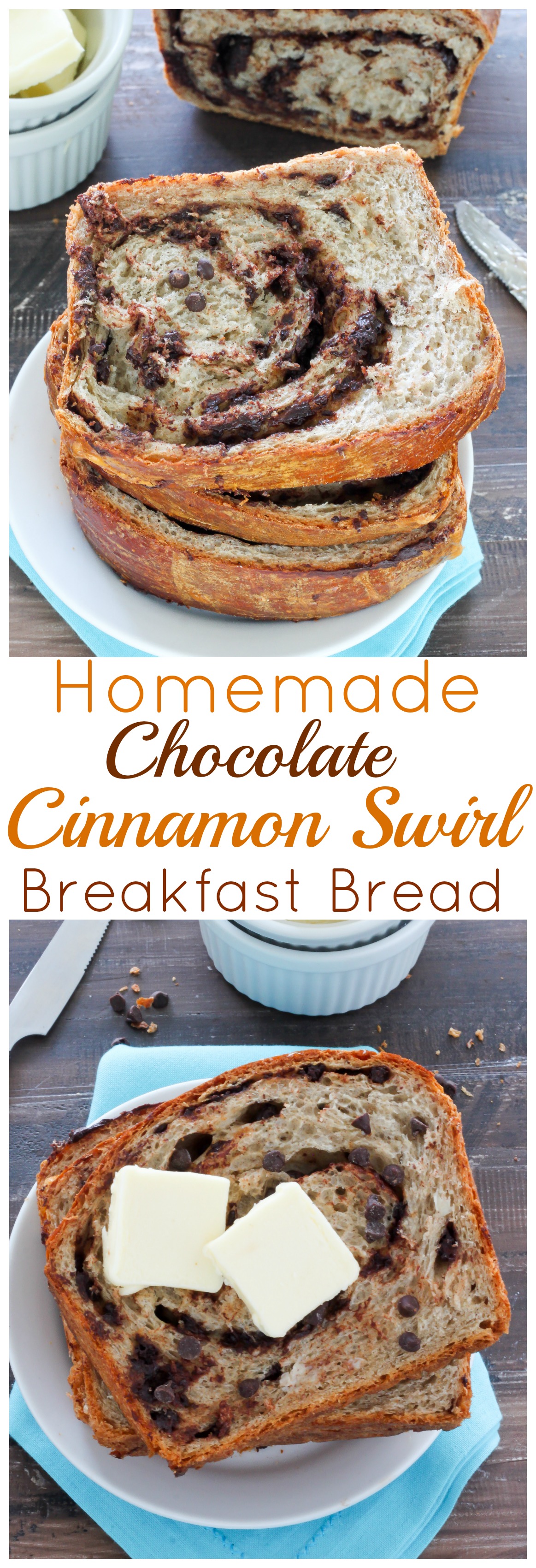 Chocolate Cinnamon Swirl Bread Baker by Nature