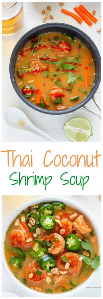 Thai Coconut Shrimp Soup