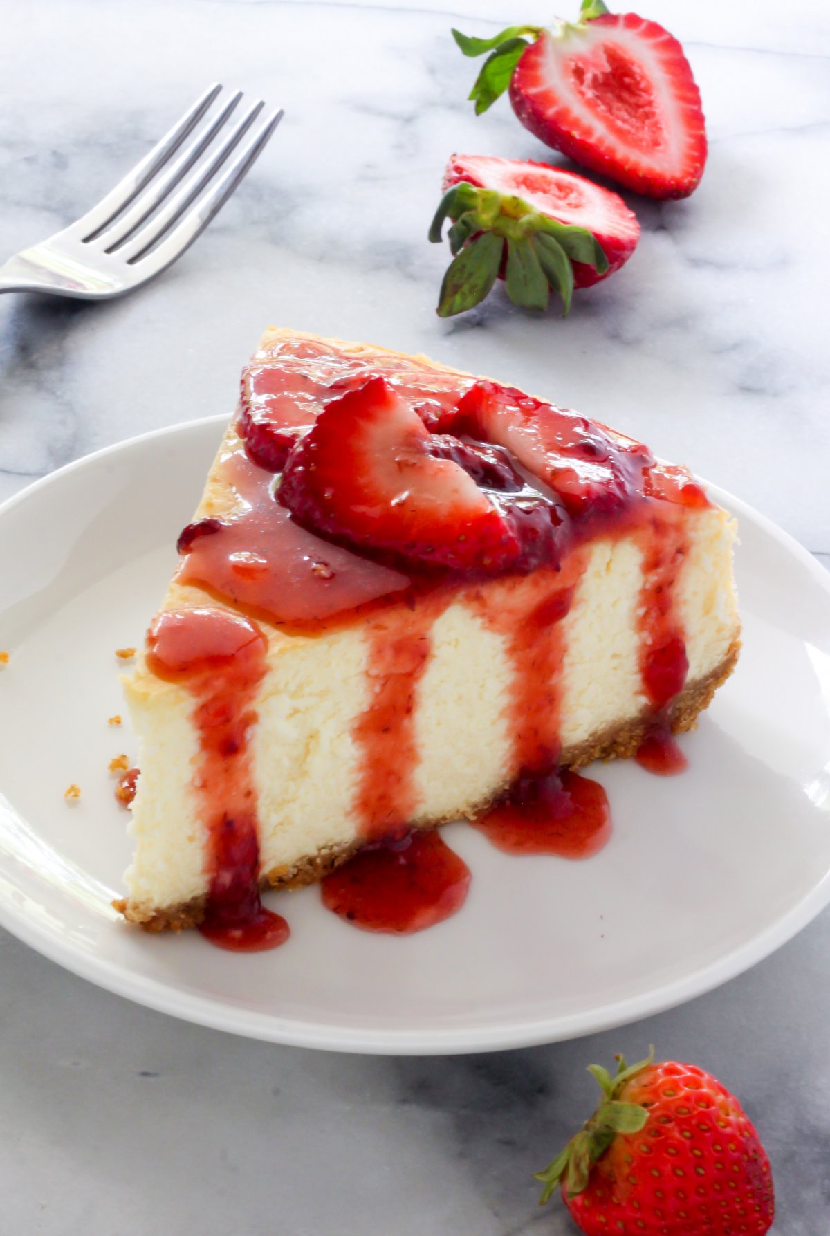 The Best New York-Style Cheesecake - Baker by Nature