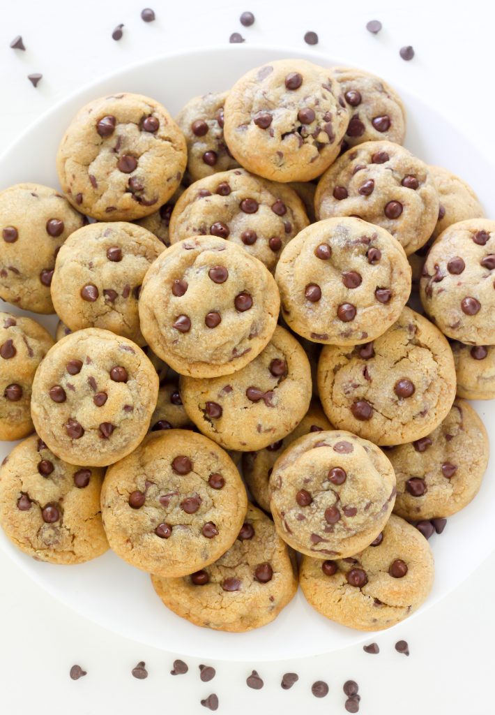 Learn how to make Bite-Sized Brown Butter Chocolate Chip Cookies!