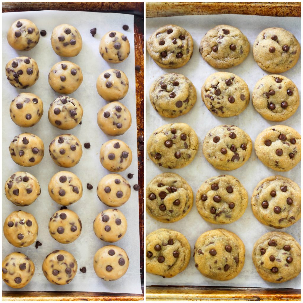 Learn how to make Bite-Sized Brown Butter Chocolate Chip Cookies!