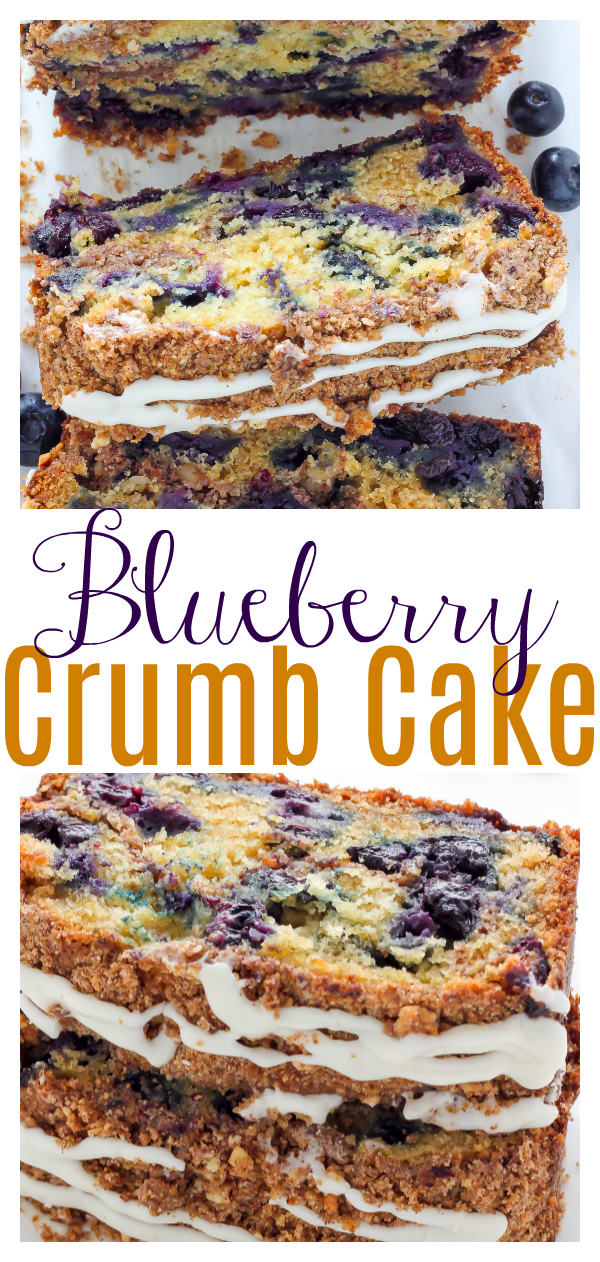 The only thing better than crumb cake is Blueberry RICOTTA Crumb Cake! Super moist, loaded with juicy blueberries, and topped with buttery crumbs and a sweet glaze, this truly is the full package! Perfect for breakfast, dessert, or as an afternoon snack!