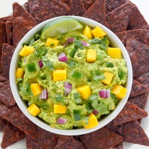 Spicy Mango Guacamole