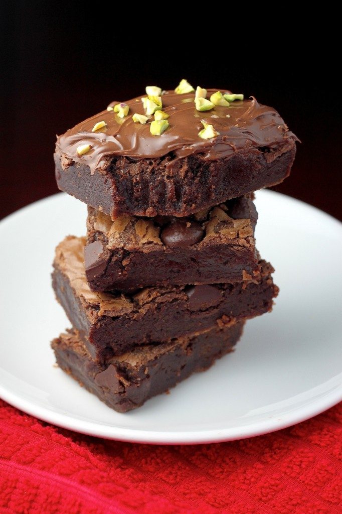 One-Bowl Nutella Fudge Brownies 