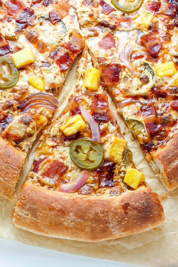 BBQ Bacon Hawaiian Pizza