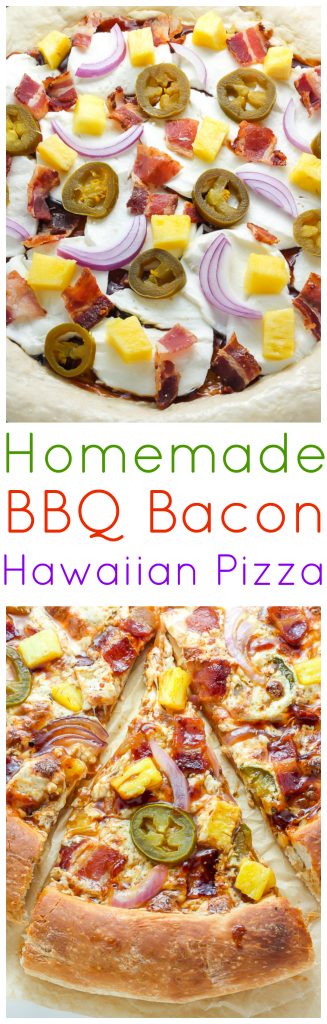 BBQ Bacon Hawaiian Pizza