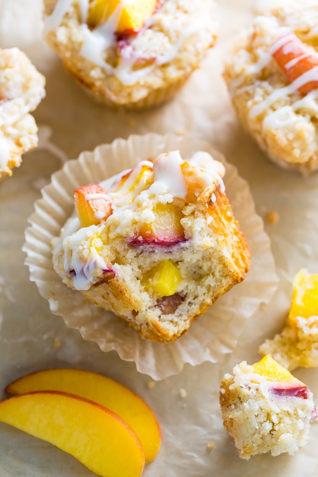 Peaches and Cream Muffins