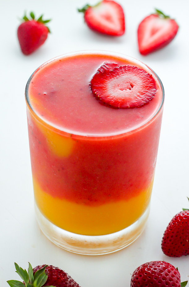 Strawberry Mango Smoothie - Baker by Nature