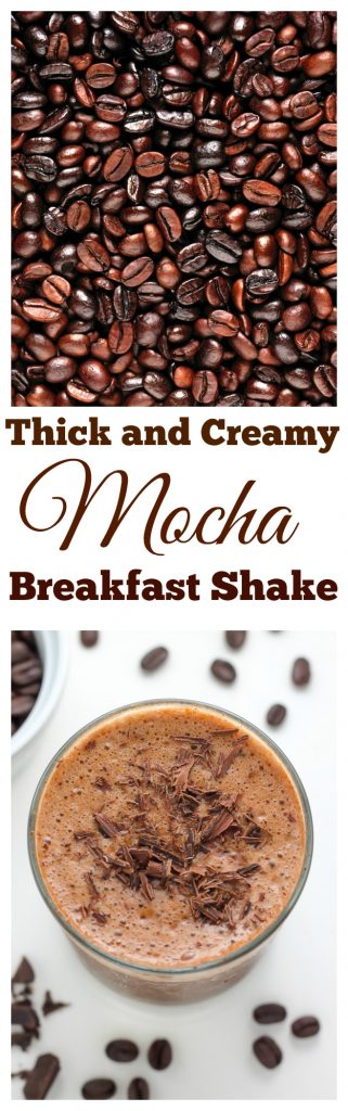 Chocolate Mocha Breakfast Shake