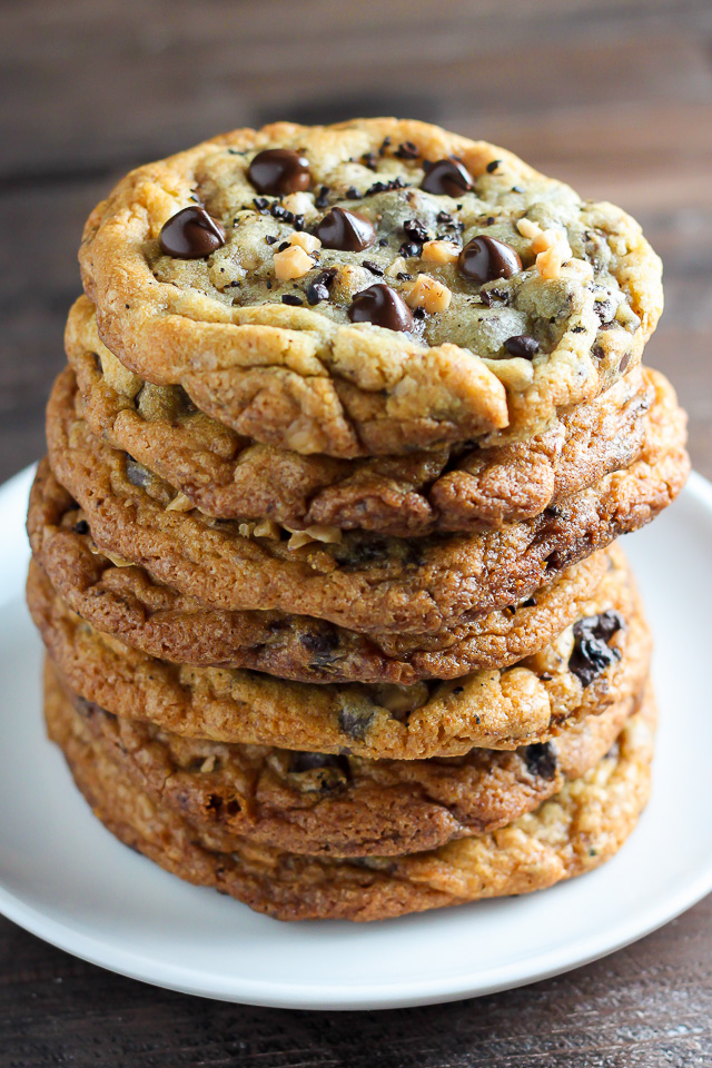 espresso chip cookies