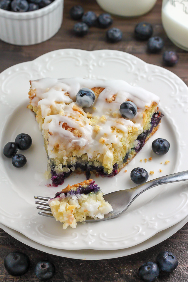 Blueberry Muffin Streusel Cake - #1 Best Blueberry Coffee Cake Recipe