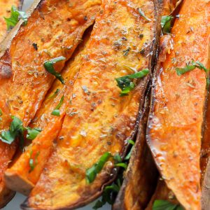 Extra Crispy Sweet Potato Wedges