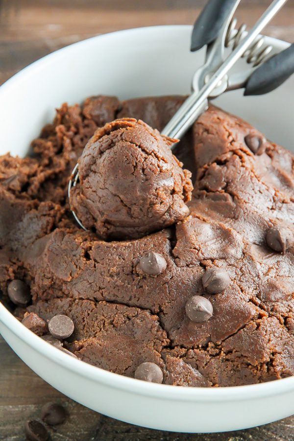 Chocolate Chip Brownie Swirl Cookies (aka Brookies) Baker by Nature