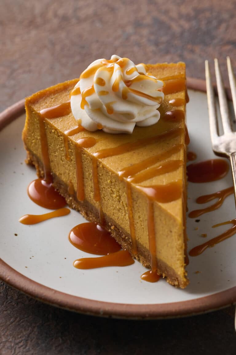 Pumpkin Cheesecake Recipe (Best Pumpkin Flavor) - Baker by Nature