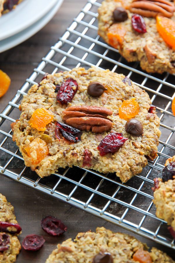 Healthy Cranberry Oatmeal Cookies Baker by Nature