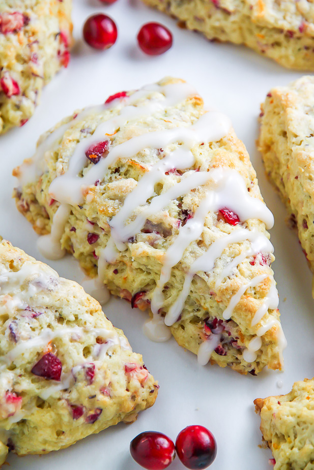 Cranberry Ricotta Scones