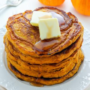 Fluffy Pumpkin Pancakes