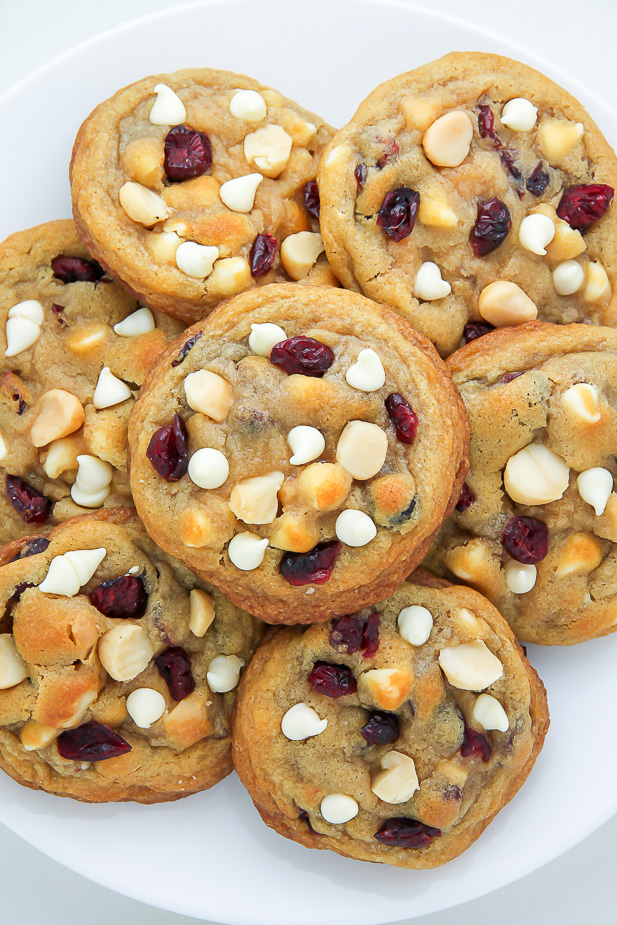 Cranberry White Chocolate Macadamia Nut Cookies Baker by Nature