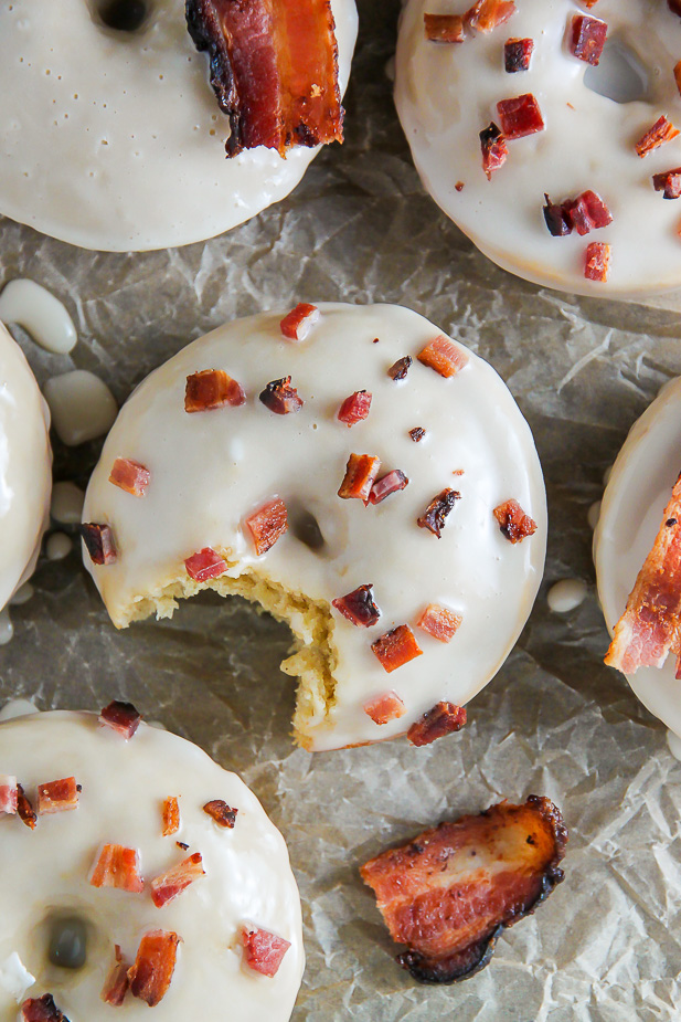 If you love sweet and salty these Maple Bacon Donuts are a must try!!! Baked, not fried, and ready in 20 minutes.