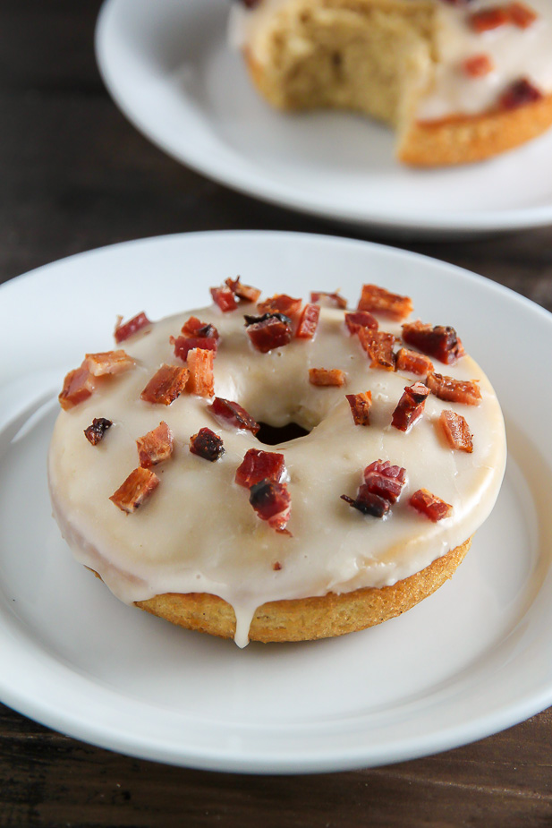 Maple Bacon Donuts Baker by Nature