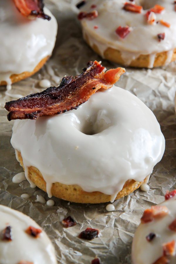 Maple Bacon Donuts Baker by Nature