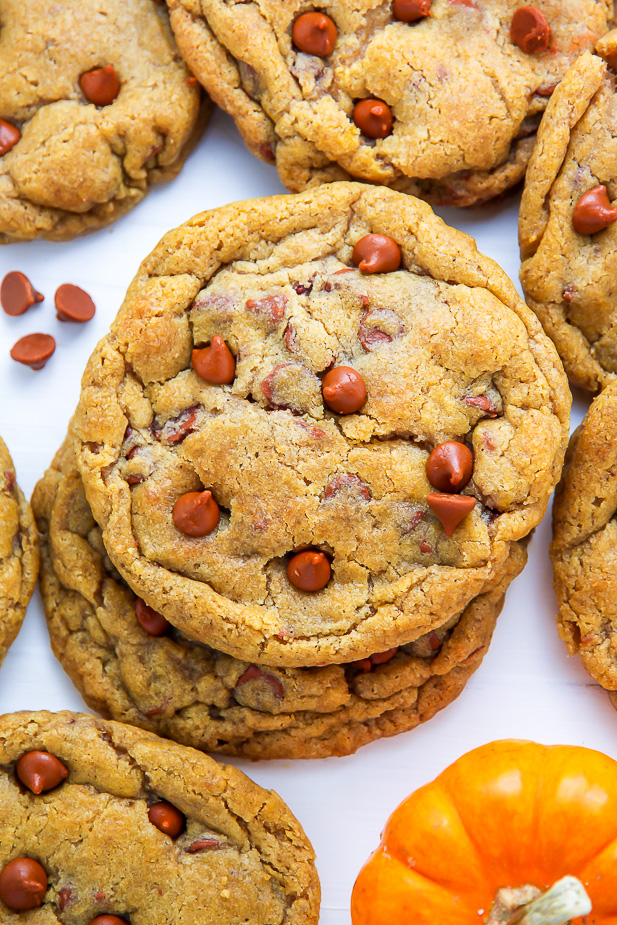 Pumpkin Cookies Cinnamon Chips