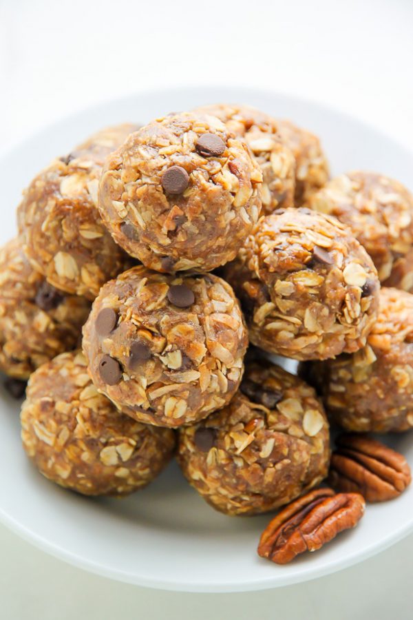 Pecan Pie Energy Bites - Baker by Nature