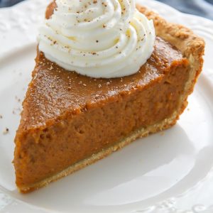 Chai Spice Pumpkin Pie